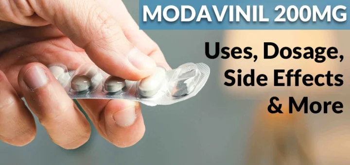 Modavinil 200mg Tablet Uses, Dosage, Side Effects