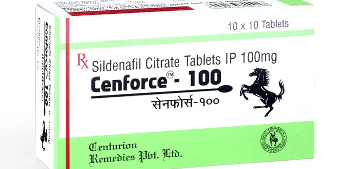 Cenforce 100mg Tablet | Generic Sildenafil Citrate (Viagra) | usa-meds.com