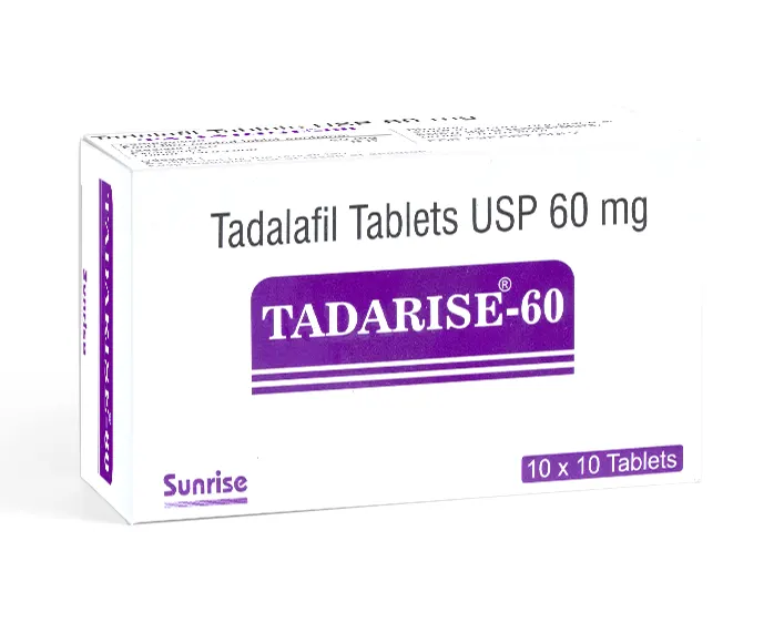 Tadarise 60 mg Tablet: Uses, Dosage, Side Effects, Work | USA-meds.com