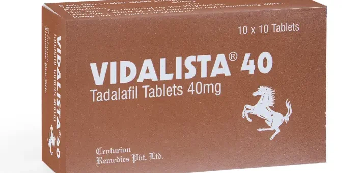 Vidalista 40mg: Tadalafil