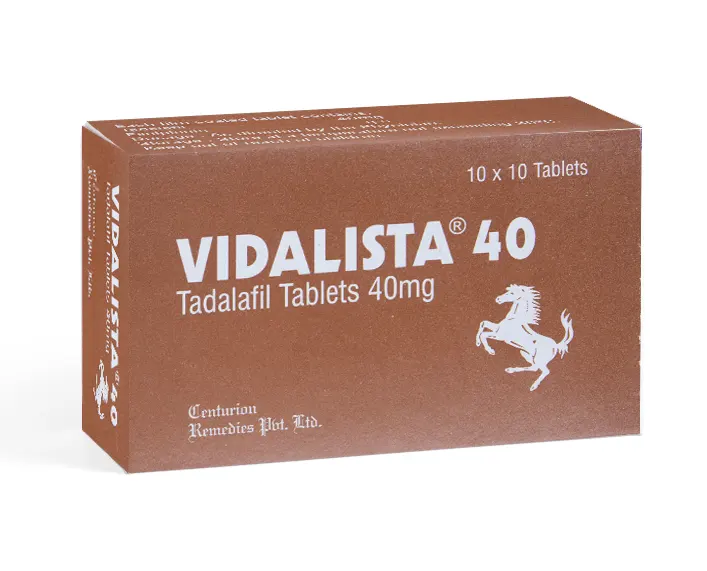 Vidalista 40mg: Tadalafil