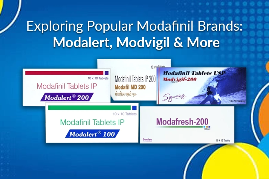 Exploring Popular Modafinil Brands: Modalert, Modvigil & More