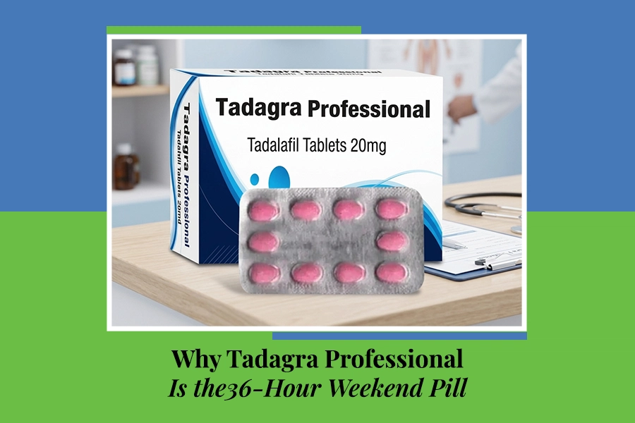Why Tadagra Professional Is the 36-Hour Weekend Pill