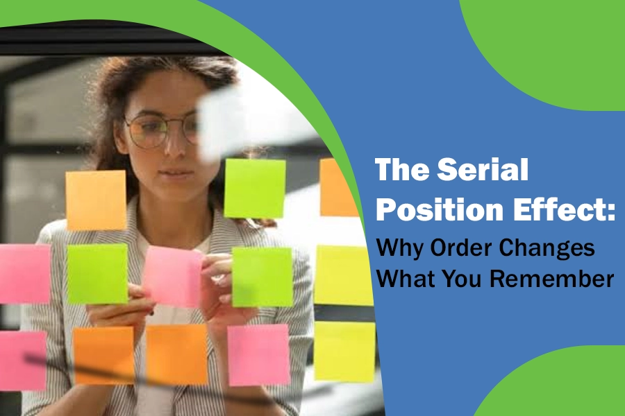 The Serial Position Effect: Why Order Changes What You Remember